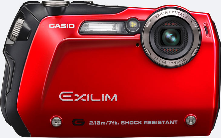 Фотокамера для экстремальных условий Casio Exilim EX-G1