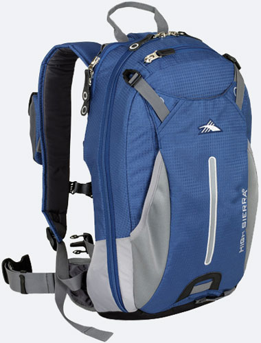 Стандартный женский рюкзак для лыжных прогулок