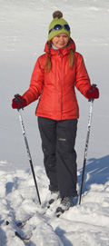 Высота лыжных палок для прогулки на лыжах