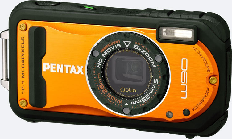 Всепогодная фотокамера Pentax Optio W90