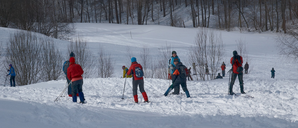 Лыжная прогулка в окрестностях Нижнего Новгорода